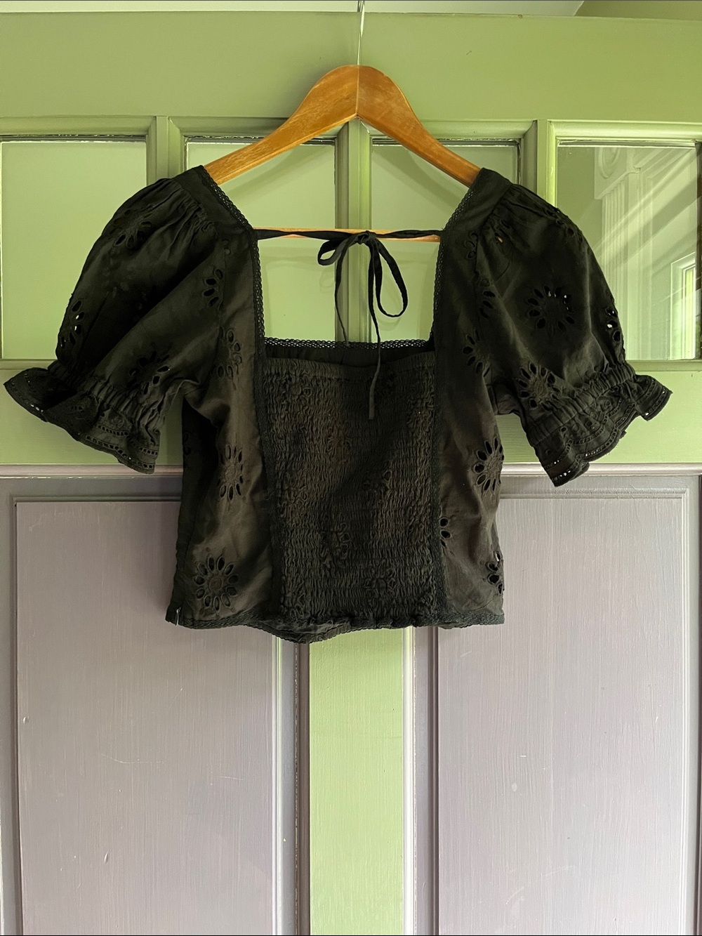 Roller Rabbit Eyelet Kayla Top - Picture 5 of 5